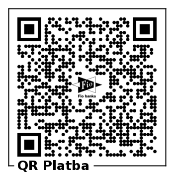 QR platba: Pravidelný příspěvek
